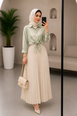 شومیز گره ای پلنگی