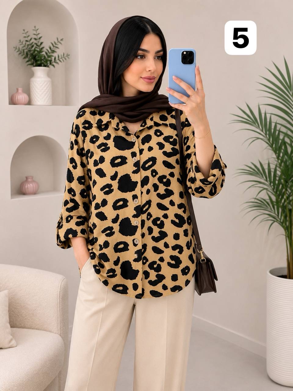 شومیز پلنگی جدید