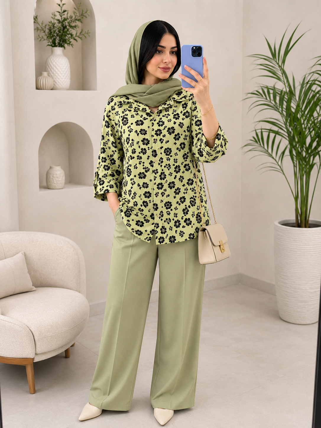 شومیز شکوفه دلبر