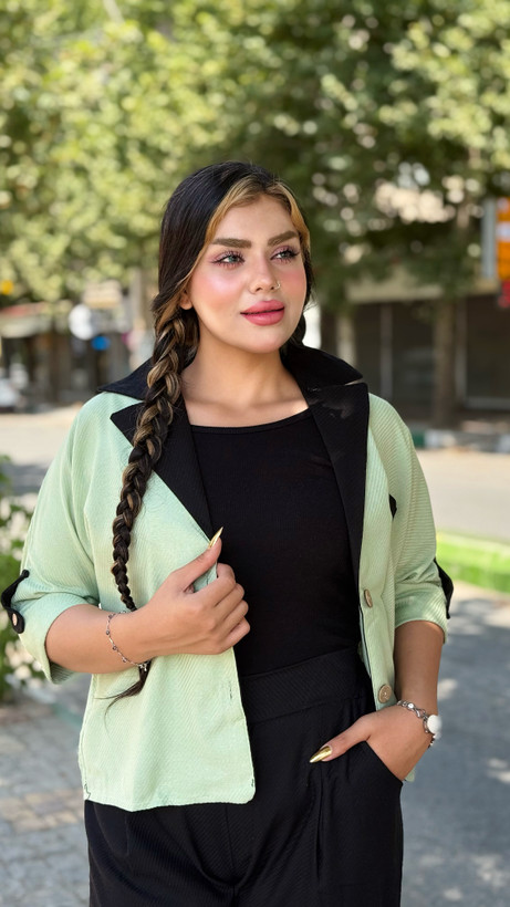 ست کت و شلوار ترکیبی
