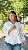 شومیز باکسی رارا میو میو